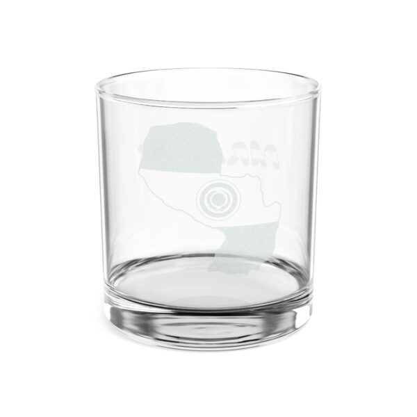 Vaso de Whisky Grabado de Paraguay — 10,5 oz (310 ml) | Regalo Personalizado