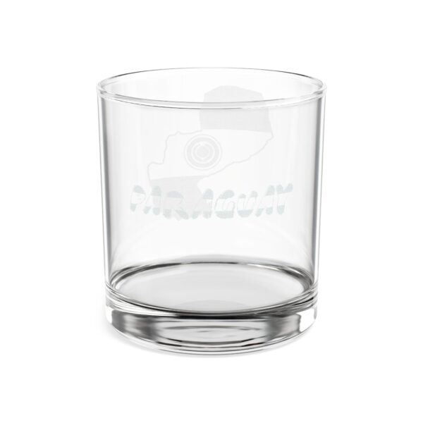 Vaso de Whisky Grabado de Paraguay — 10,5 oz (310 ml) | Regalo Personalizado